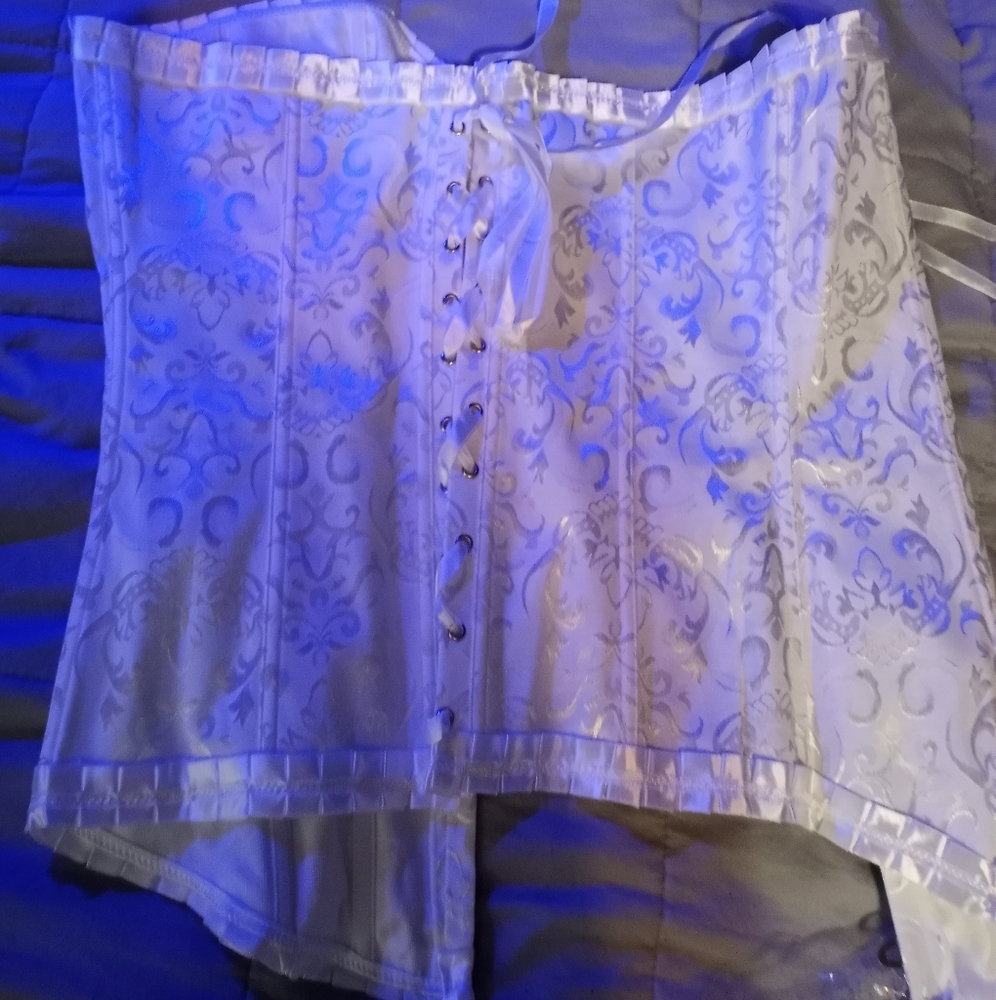 White corset- never worn
